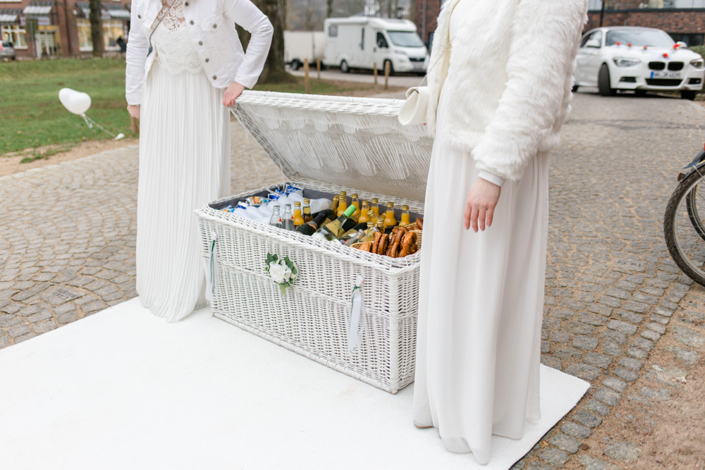 Hochzeit im Standesamt Wandsbek und Ohlendorffsche Villa in Volksdorf